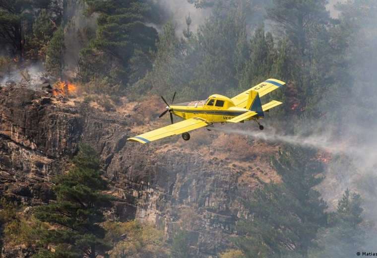 Argentina declara emergencia por incendios en la Patagonia
