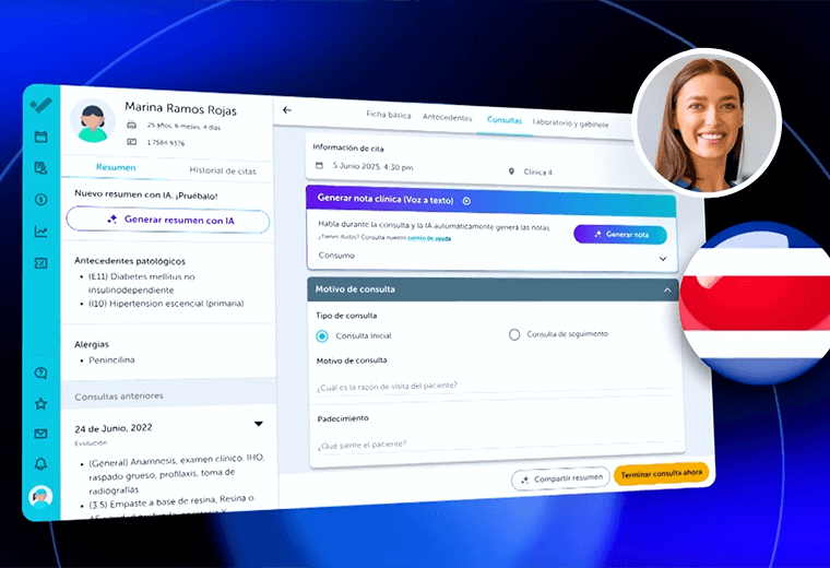Inteligencia Artificial “toma notas” y agiliza la consulta médica en Costa Rica