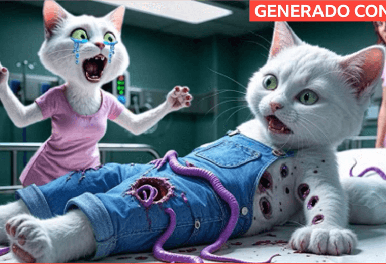 Imágenes absurdas creadas con IA están cambiando las redes sociales y afectando usuarios