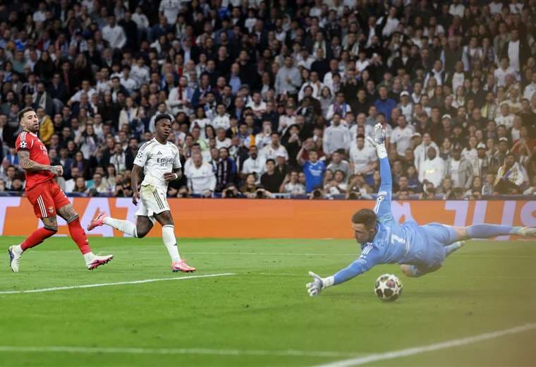 Real Madrid y Vinícius terminan el trabajo ante el Benfica
