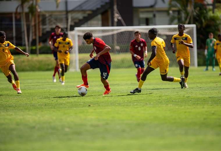 Sele Sub-20 impone autoridad: 3-0 sobre Barbados en su segundo duelo eliminatorio