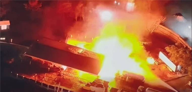 Fiscalía Ambiental investiga explosión en planta de gas en Santa Ana