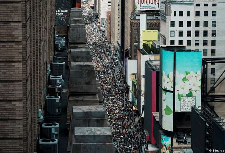 Unas ocho millones de personas marcharon contra Trump