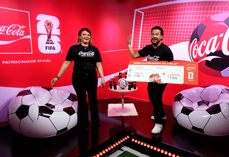 Aficionada costarricense gana viaje al Mundial 2026 gracias a Coca-Cola