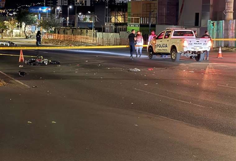 Muere hombre tras choque entre bicimoto y pick-up en La Sabana
