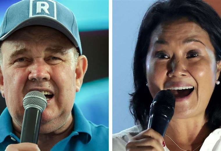 Keiko Fujimori y Rafael López encabezan ajustada pugna por segunda vuelta en Perú