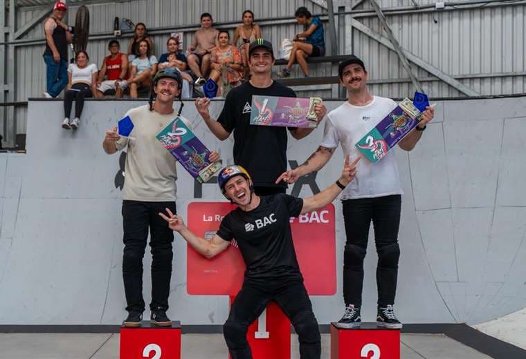 Kenneth Tencio resbaló y quedó por fuera del podio del Tour C1 en su parque