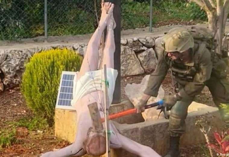 Netanyahu condena destrozo de estátua de Jesucristo en Líbano