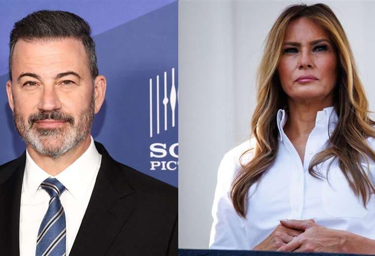 "No fue un llamado al asesinato": Jimmy Kimmel responde a críticas de Melania Trump por broma sobre ella