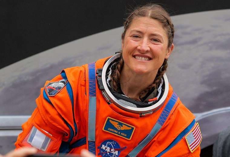 "Una foto me inspiró a ser astronauta": quién es Christina Koch, la primera mujer que viaja a la Luna 