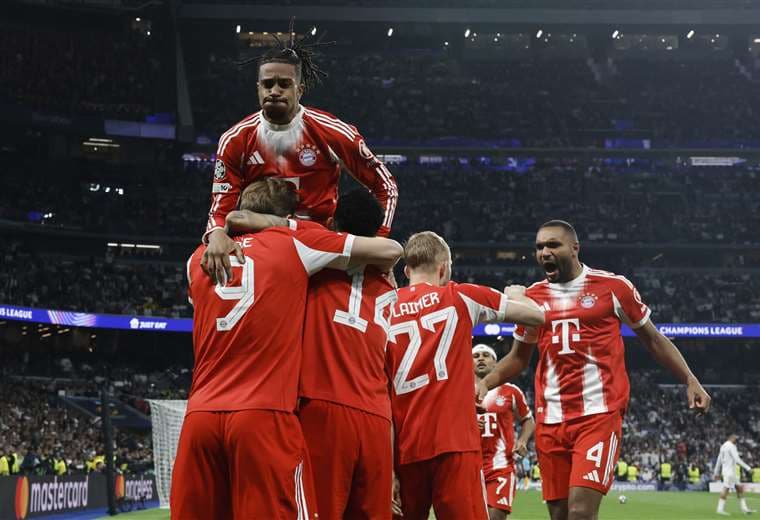 Bayern Múnich saca ventaja en su visita al Real Madrid en Champions League