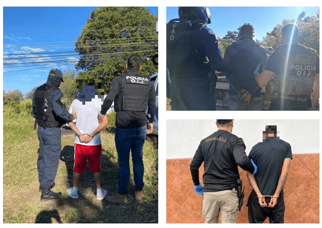 Caen sospechosos de triple homicidio tras disputa territorial por drogas en Heredia