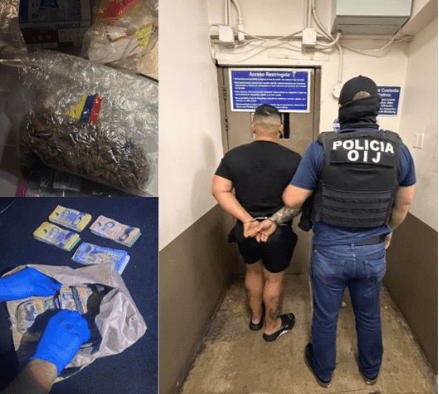Capturan en Ruta 32 a sospechoso de trasladar droga y dinero para alias “Diablo”