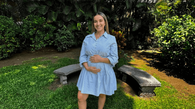 Minerva Rojas recibe anillo de promesa en medio de su embarazo: "Me siento ilusionada"