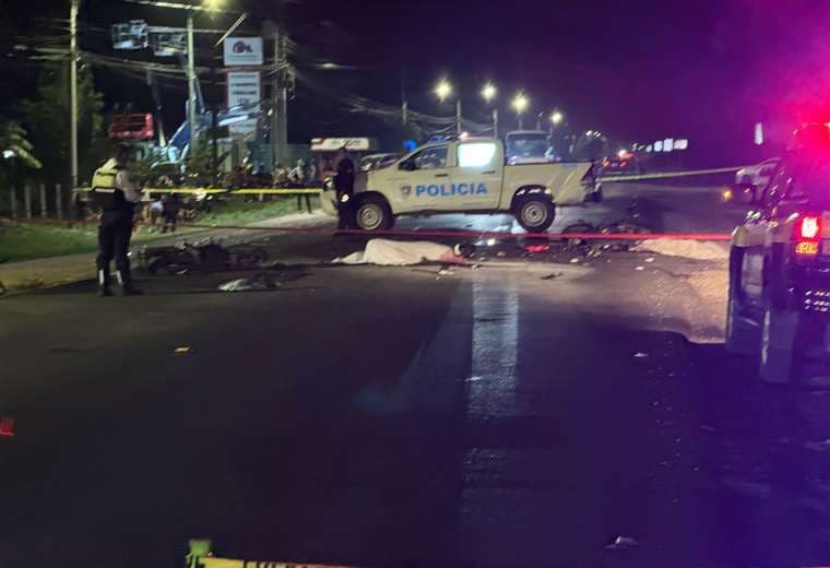 Guanacaste: Vecinos de Filadelfia son las víctimas de mortal accidente tras choque y explosión de motos