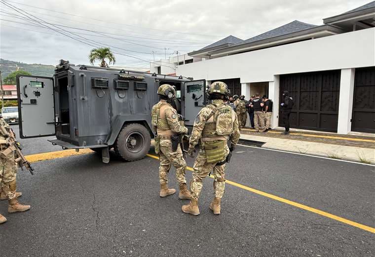 OIJ investiga empresa de seguridad por tráfico de drogas y lavado de dinero