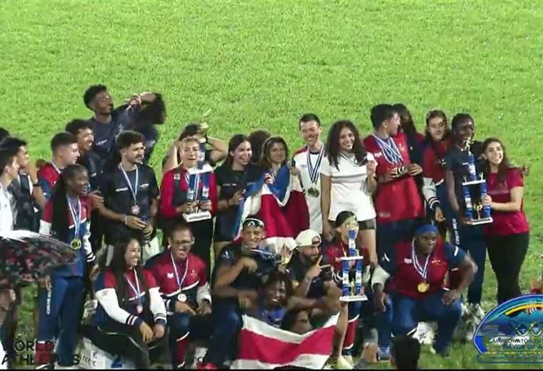 Costa Rica se corona Campeón Absoluto del Centroamericano de Atletismo