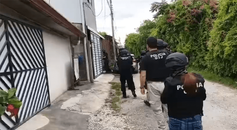 Caen cuatro menores sospechosos de violentos asaltos a repartidores de comida en Alajuela