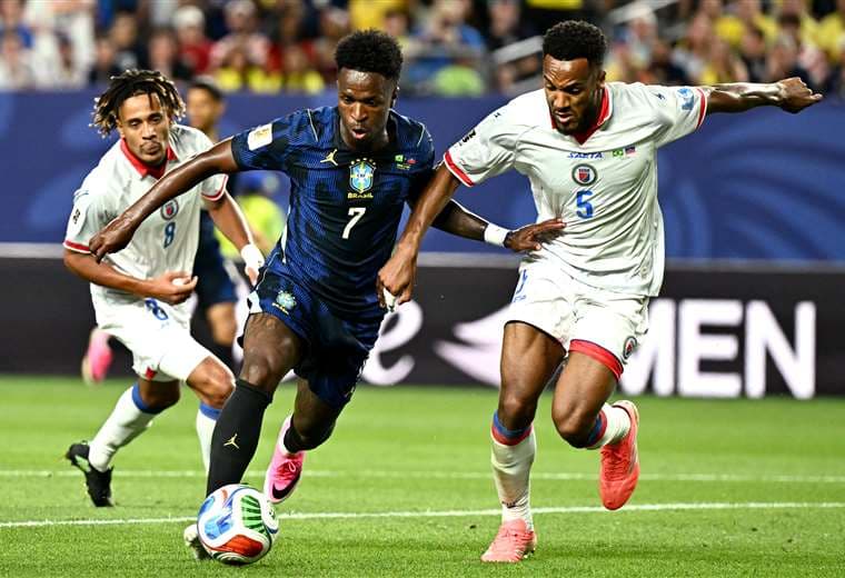 Ahora sí apareció la samba: Brasil llenó de goles a Haití