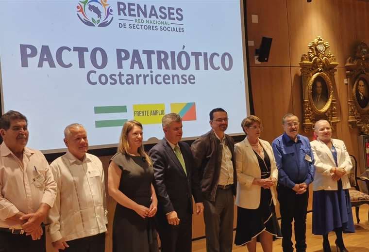 Sindicatos, sectores y diputados firman pacto para buscar soluciones a problemas del país
