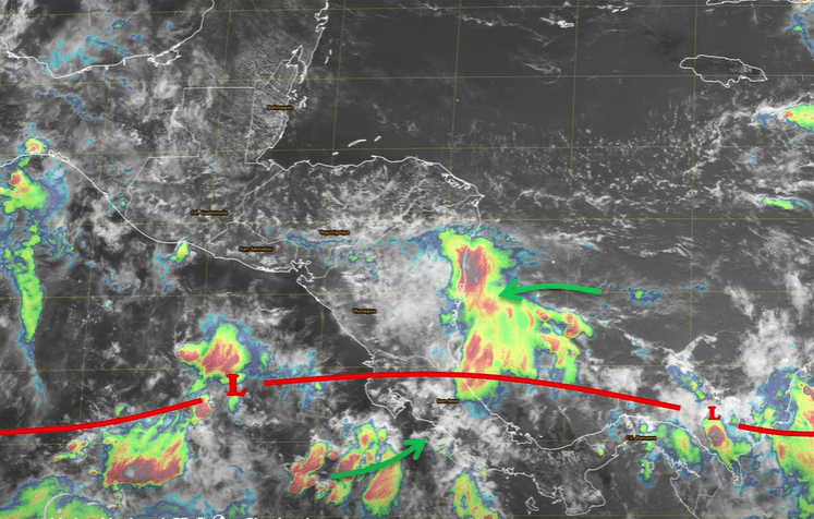 Sistema de baja presión en el Pacífico provocará más lluvias durante el fin de semana