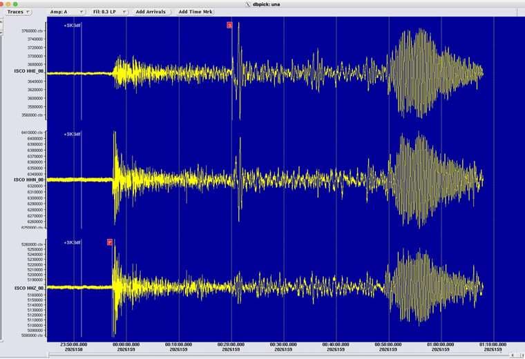 Ovsicori aclara reporte de sismo en Zona Norte: “Fue un error de nuestros sistemas automáticos”