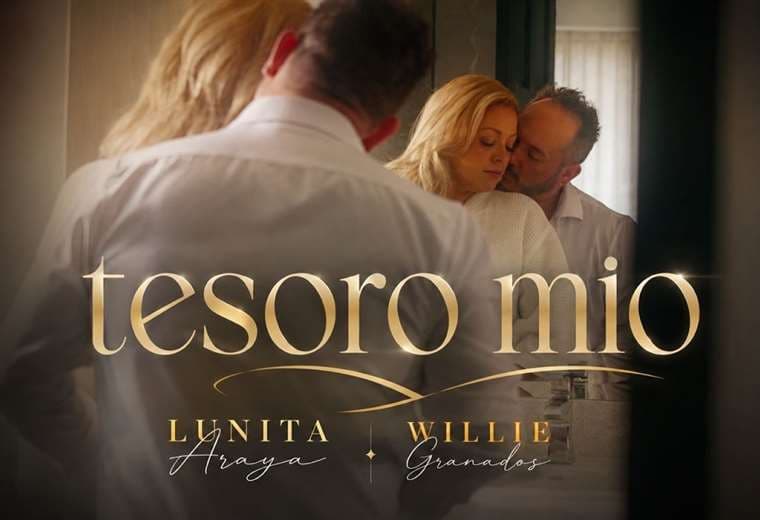 Willie Granados y Lunita Araya lanzan nueva versión de 'Tesoro mío'