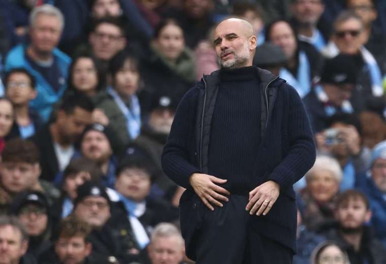 Pep Guardiola. AFP
