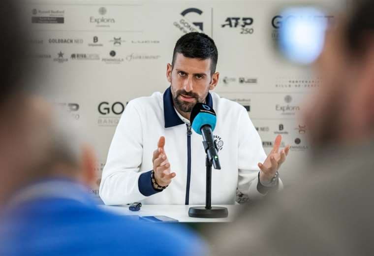 Novak Djokovic. AFP