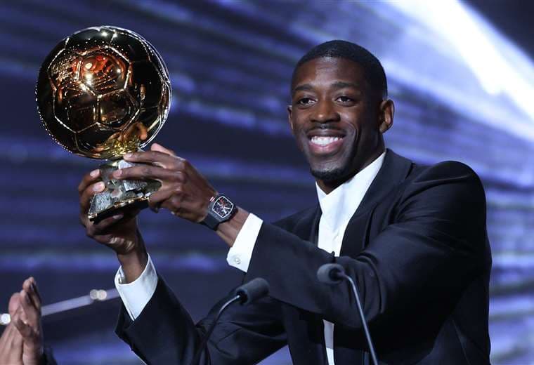 Ousmane Dembélé, Balón de Oro 2025./AFP