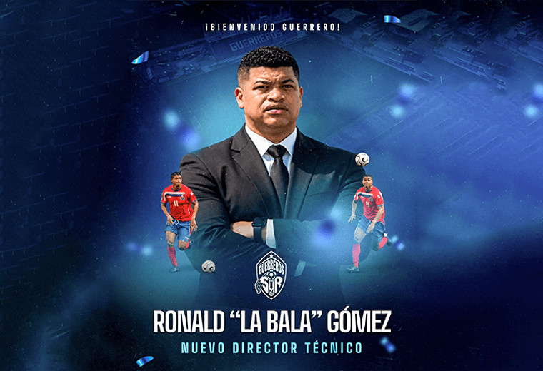 Ronald 'La Bala' Gómez es el nuevo técnico de Pérez Zeledón