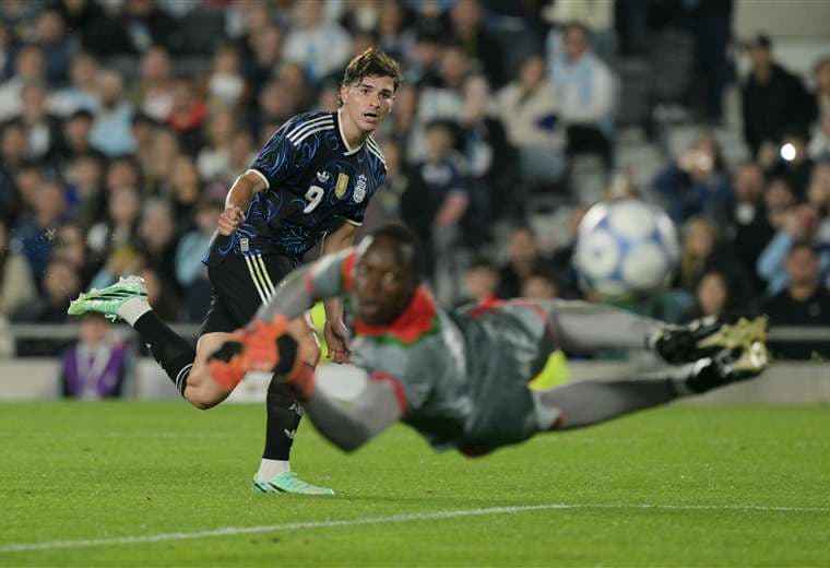 ¡Qué goleada! Argentina se cansó de celebrar ante Burkina Faso
