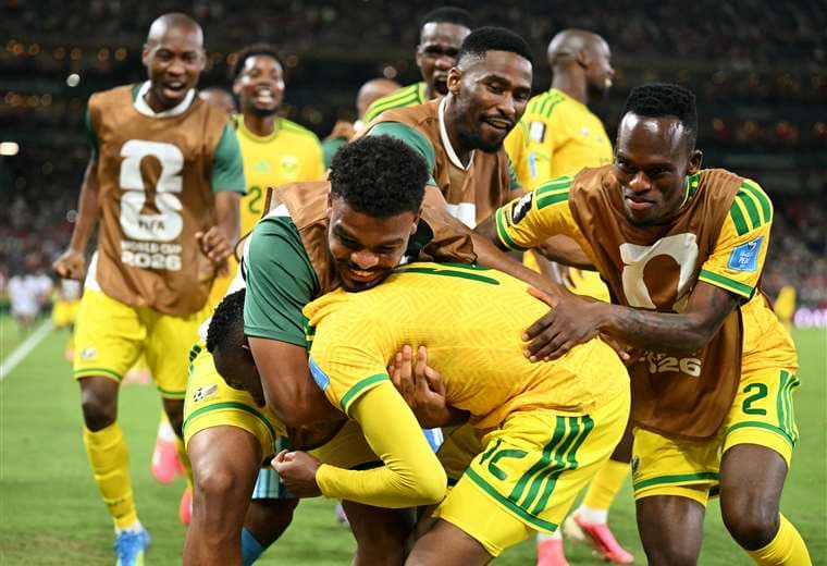 Selección de Sudáfrica/AFP