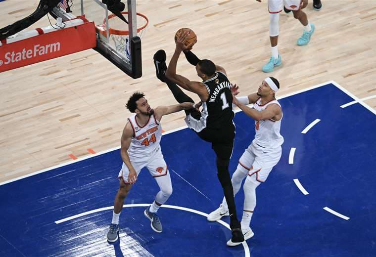 Wembanyama ata su futuro a los Spurs: "Estoy aquí para quedarme"