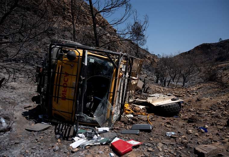 Cinco extranjeros y un español: primeros fallecidos identificados tras incendio en Andalucía