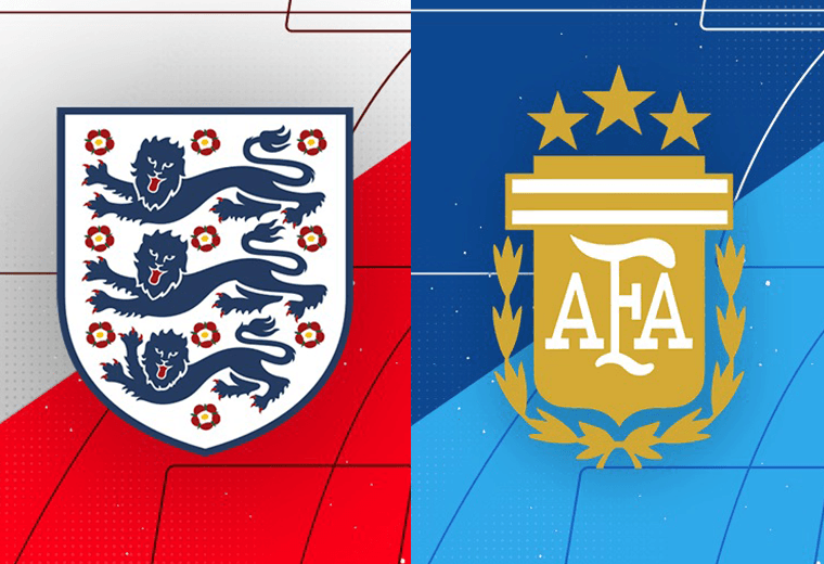 Estos son los 22 titulares para el partido entre Inglaterra y Argentina