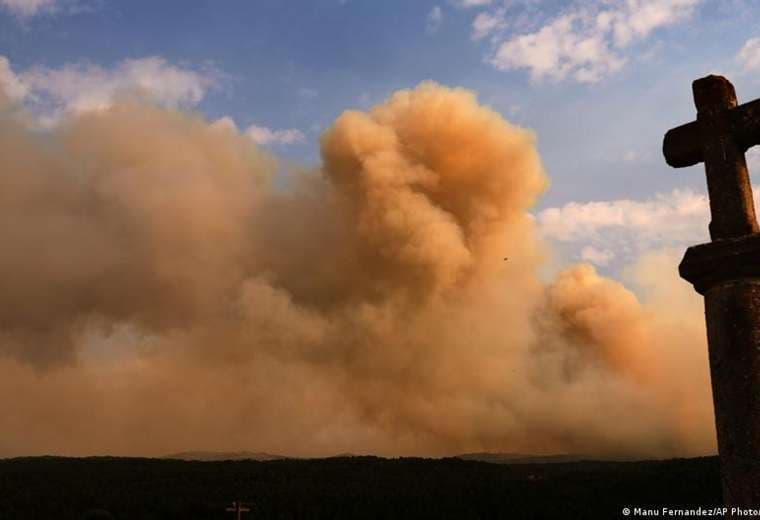 Incendios avanzan en el sur de Francia, Italia y España