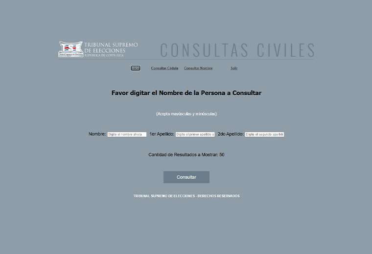 ¿Consulta datos de otras personas en el TSE? Ahora deberá identificarse