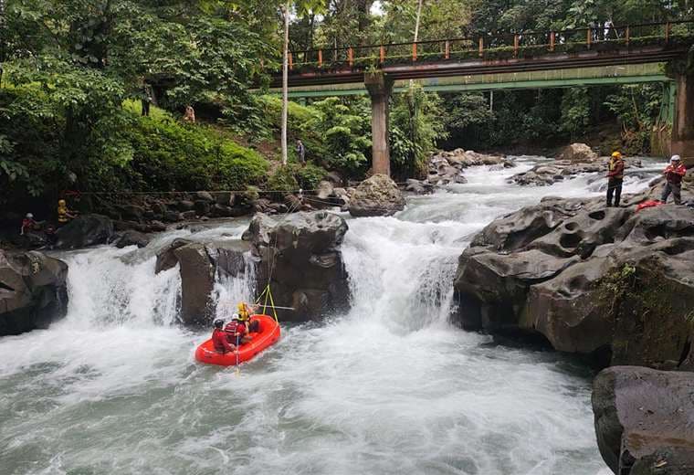 Hombre muere atrapado en poza de El Salto, en La Fortuna de San Carlos