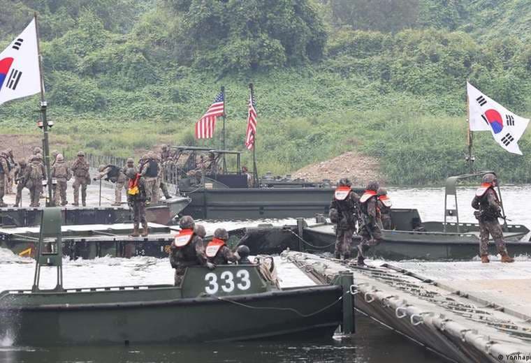 Estados Unidos cancela maniobras navales con Corea del Sur por la guerra con Irán