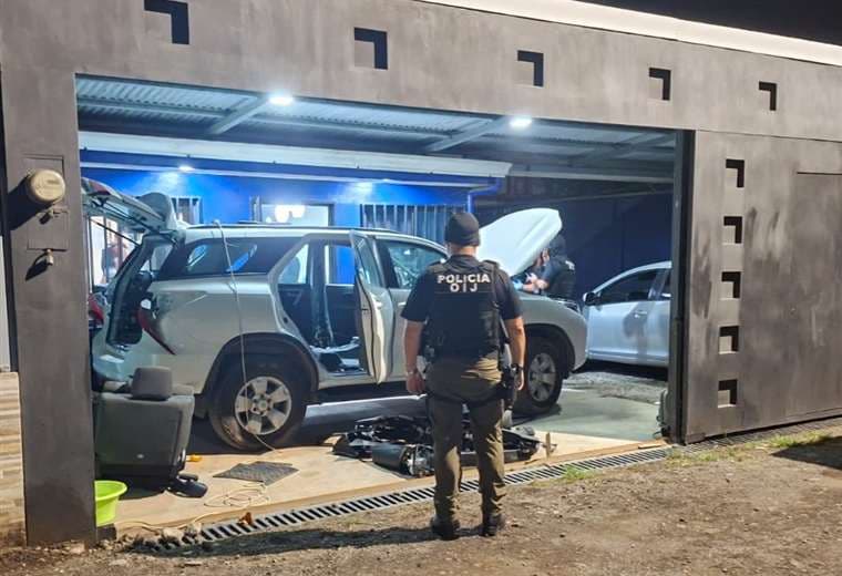 Allanamientos del OIJ destapan red dedicada a bajonazos de carros de alta gama en Alajuela