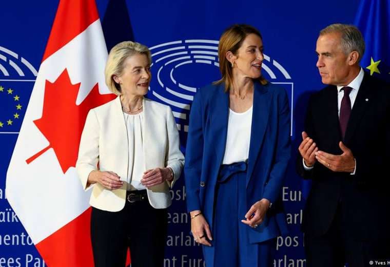 Jefa de Unión Europea ofrece a Canadá ser el primer "miembro asociado" del bloque