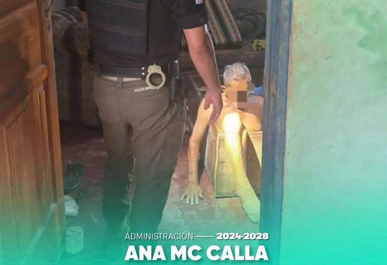 Adulto mayor que quedó atrapado dentro de mueble por varios días se mantiene en observación