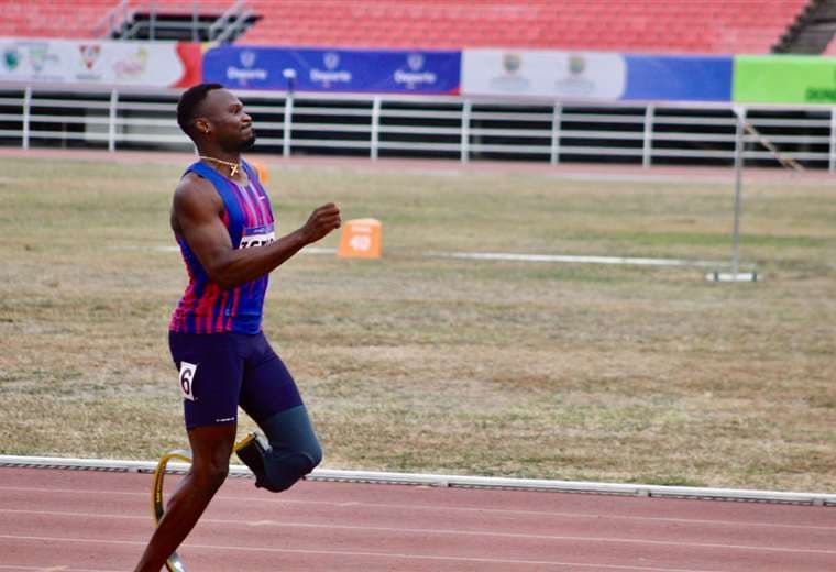 Sherman Guity gana oro en los 200 metros del Grand Prix de Cali