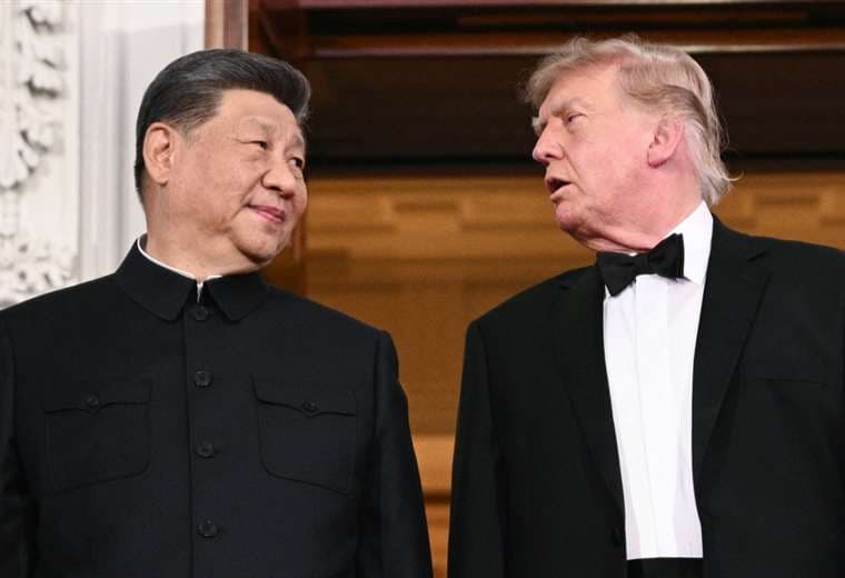Xi pide a Trump una relación "sin conflicto" en una fastuosa visita a EE. UU.