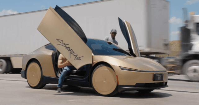 Tesla lanza su Cybercab, un robotaxi sin volante ni pedales