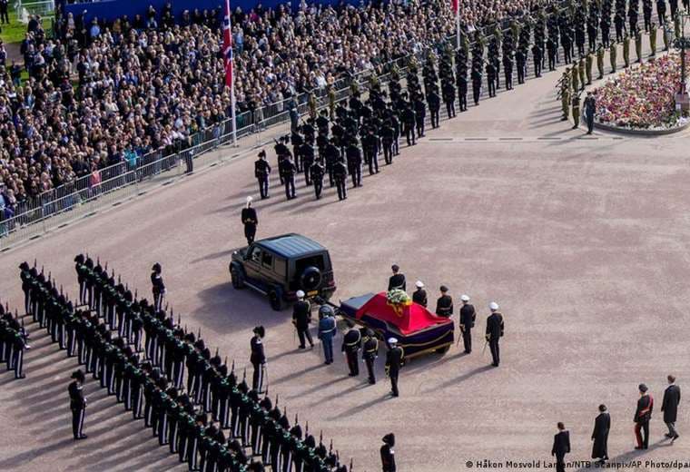 Último adiós al rey Harald V de Noruega