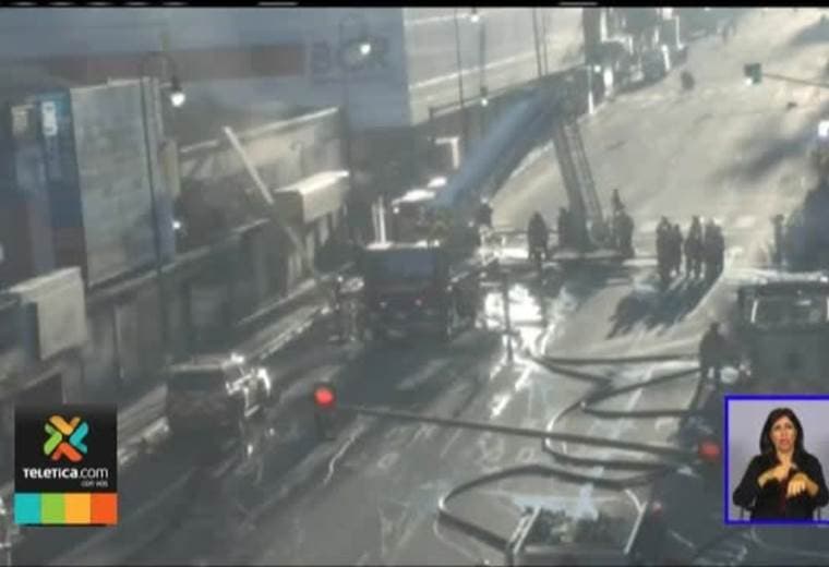 incendio en panadería de la avenida segunda en San José