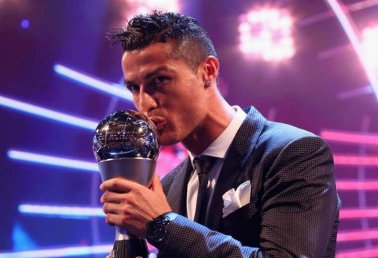 Cristiano Ronaldo ganó el premio The Best 2017