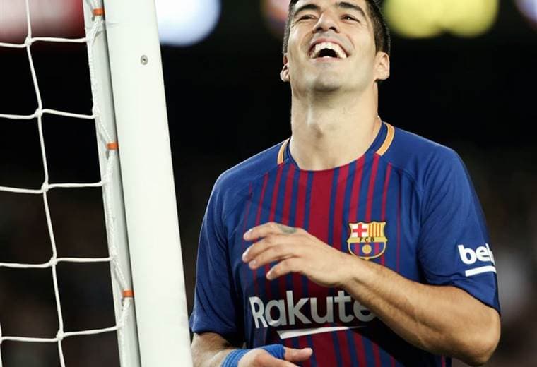 Luis Suárez, delantero uruguayo del FC Barcelona.